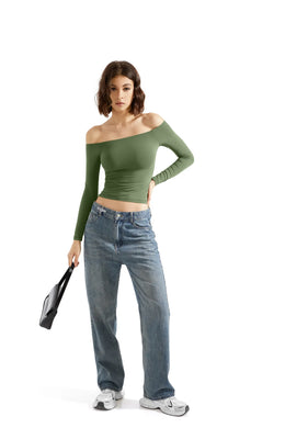 Top Hombros Descubiertos – Elegancia y Estilo Minimalista